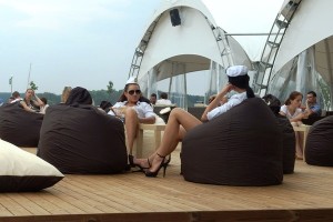 Dockside at the Bulbash Open proved a relaxing experience. Photo via ej.by