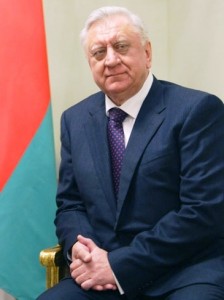 Prime Minister Mikhail Myasnikovich attended the Investment Forum in New York earlier this month. Photo via Premier.gov.ru through Wikimedia Commons