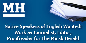 Job for native speakers of English in Minsk