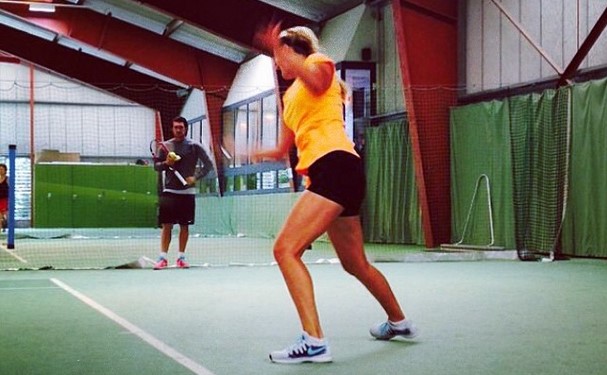 Victoria Azarenka on training