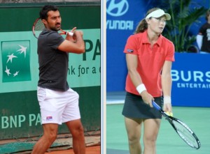 Zimonjic and Stosur defeated Mirnyi and Chan to become the Mixed Doubles champions of Wimbledon 2014. Photos via Wikimedia Commons.