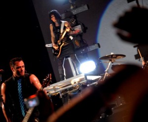Skillet at their 2010 appearance at the Cornerstone Christian music festival in Bushnell, Illinois. Photo by Dcol64 via Wikimedia Commons