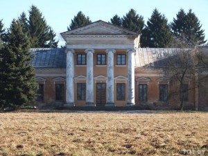 Old manor house in Snov, Belarus