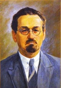 Nikanor Yaroshevich, first rector of the Byelorussian Polytechnic Institute (1920-1922). Art via BNTU