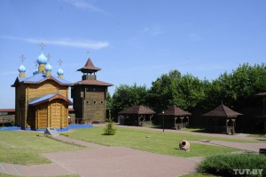 Panorama of Mozyr Castle