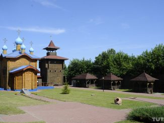 Panorama of Mozyr Castle