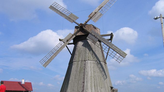 Mill at Museum complex Dudutki