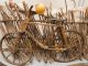 Wooden bicycle