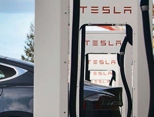 Tesla filling station