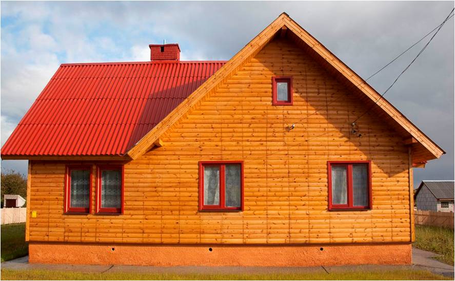 A street of Belarusmade wood houses to be built in France
