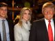 Donald Trump with Ivanka and Jared Kushner