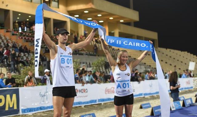 Kirill Kasyanik and Iryna Prasiantsova - 2017 UIPM World Cup