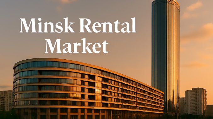 Minsk apartments for rent in 2026
